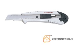 Nóż z ostrzem łamanym chowanym 18 mm, rękojeść z aluminium AC500SB Tajima