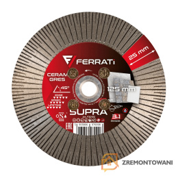 Tarcza diamentowa M14F 125mm SUPRA Ferrati