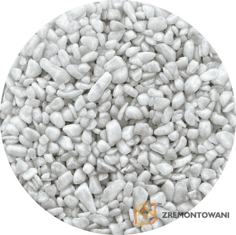 Bianco kruszywo marmurowe do kamiennych dywanów Bianco kruszywo marmurowe do kamiennych dywanów