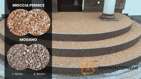 Kamienny dywan Breccia Pernice katalog