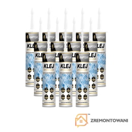 Klej przezroczysty CRYSTAL RAPTOR 290ml ZESTAW 12szt