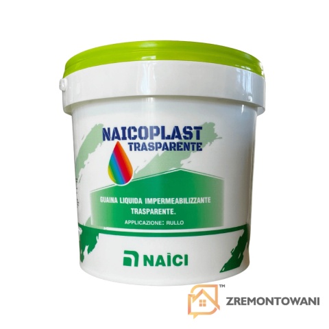 NAICOPLAST Trasparente 5kg - bezbarwna hydroizolacja