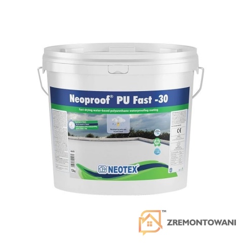 NEOPROOF PU FAST -30 szybkoschnąca hydroizolacja 13kg