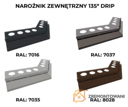 Narożnik zewnętrzny DRIP 135