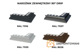 Narożnik zewnętrzny DRIP 90