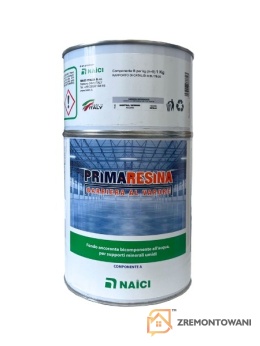 Primaresina Barriera al vapore 1kg - grunt do wilgotnych podłoży mineralnych