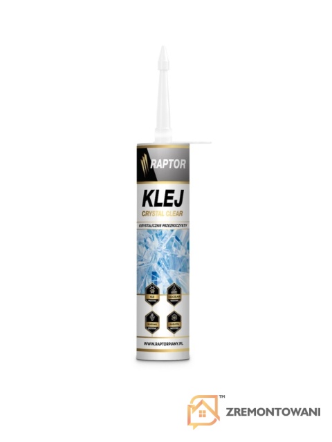 Klej przezroczysty CRYSTAL RAPTOR 290 ml