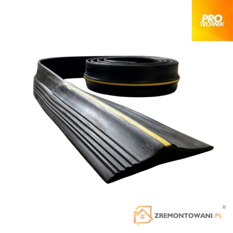 Uszczelka pod bramę garażową 3 m Próg 12,5 × 86 mm