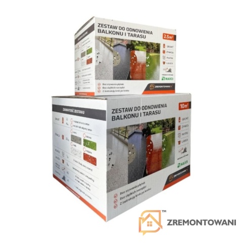 Żywica na balkon - zestawy