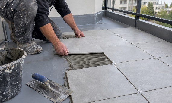 Jaka hydroizolacja pod płytki na balkon, taras i schody zewnętrzne?
