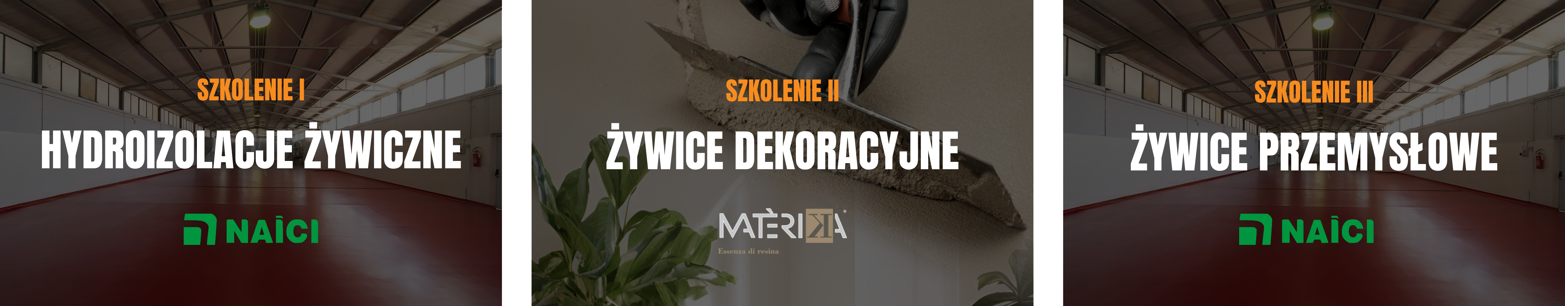 Szkolenia z żywic